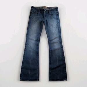 Paige Laurel Canyon Bootcut Flare Jeans Petite 27 Low Rise Y2K